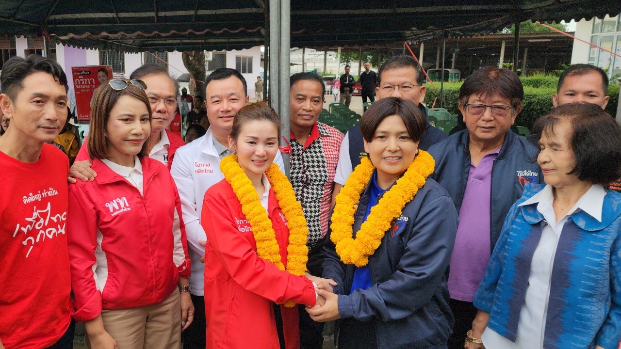เลือกตั้งซ่อม สส.ศรีสะเกษ เขต 5 รับสมัครวันแรก “ภูริกา-จินณ์ตวรรณ” แดง-น้ำเงินลงชิงชัย