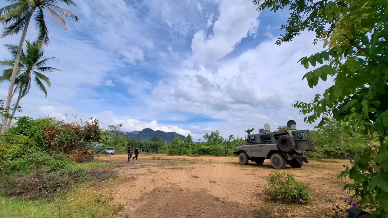 ลอบวางระเบิดทหารพราน เจ็บ 4 นายที่บันนังสตา ขณะออกลาดตระเวนในหมู่บ้าน