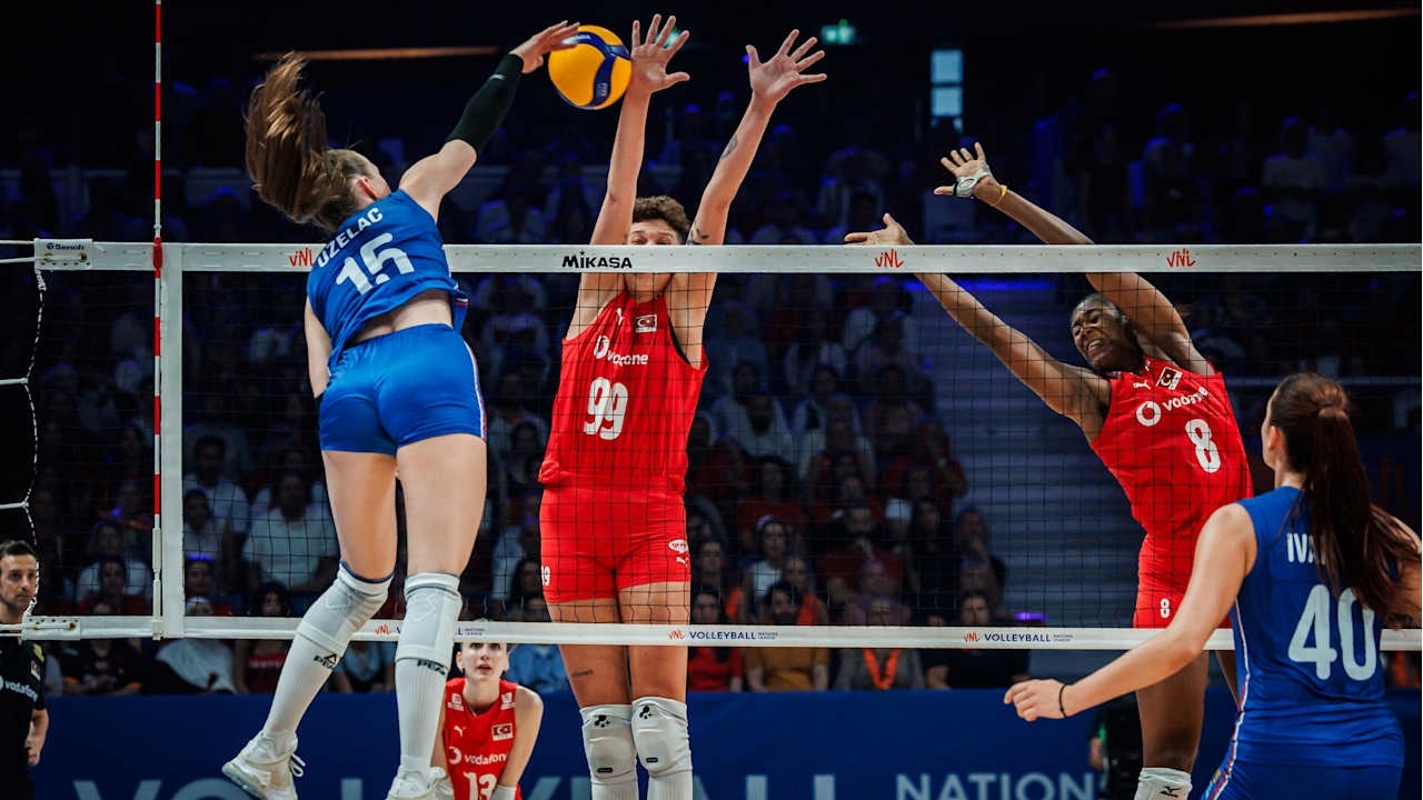 สรุปผล วอลเลย์บอลหญิงเนชั่้นส์ลีก VNL 2025 วันที่ 14 ก.ค. 68