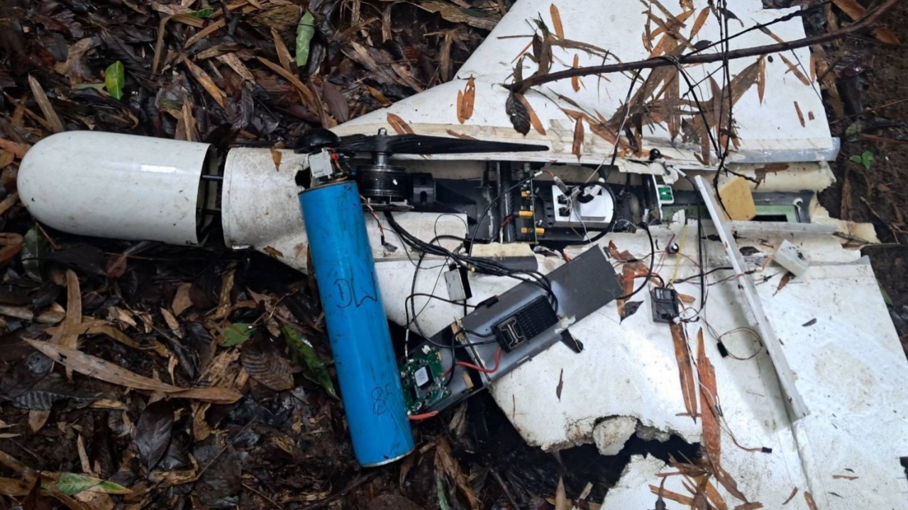 ตากระทึก "โดรนกามิกาเซ" เมียนมา บินพลัดมาตกฝั่งไทย