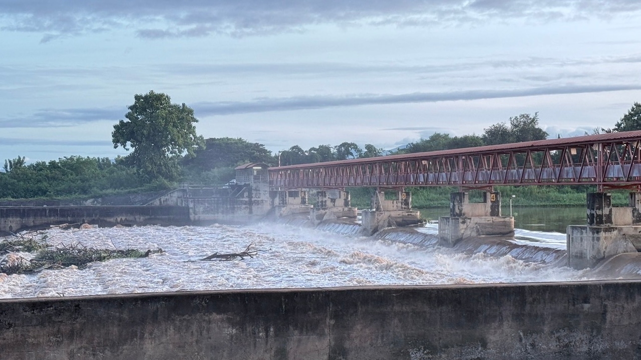 ชลประทานที่ 1 สั่งพร่องน้ำ เขื่อนแม่งัดฯ-อ่างเก็บน้ำทุกแห่ง รับมือพายุ "วิภา"