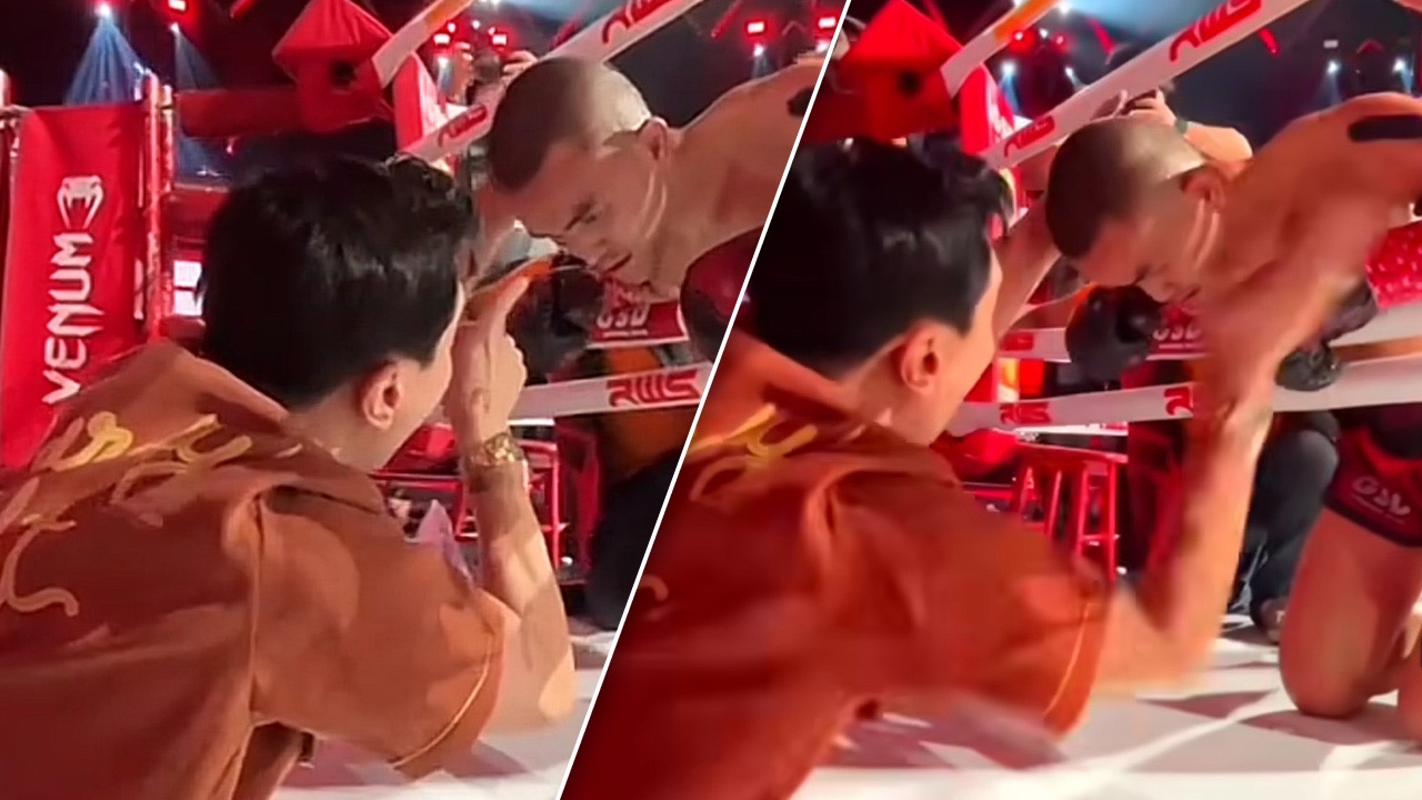 รุนแรงไปไหม ? “เสี่ยโบ๊ท” เคลื่อนไหวแล้ว หลังโดนดราม่าตบหน้ากระตุ้น “นักมวยไทย” (คลิป)