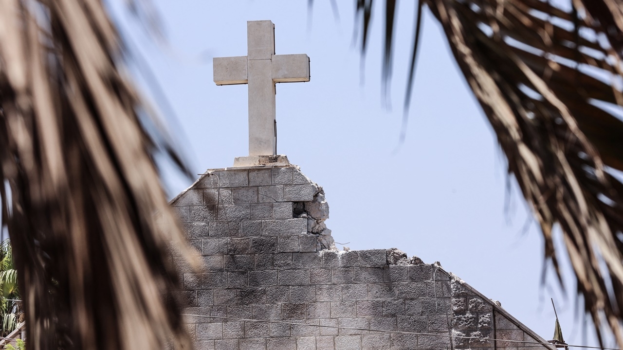 โป๊ปเลโอที่ 14 เสียใจ อิสราเอลโจมตีโบสถ์ในกาซา ผู้พลัดถิ่นดับ 3 ศพ