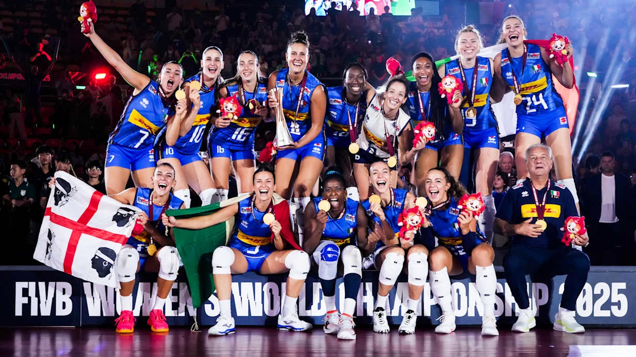 สมมงเบอร์ 1 โลก "อิตาลี" เหมา 4 แชมป์ใหญ่ใน 2 ปี หลังคว้าแชมป์โลกวอลเลย์บอลหญิง 2025
