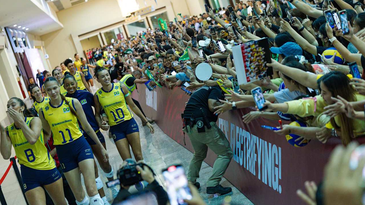 วอลเลย์บอลหญิงไทย-บราซิล ลูกพี่ลูกน้องต่างทวีป