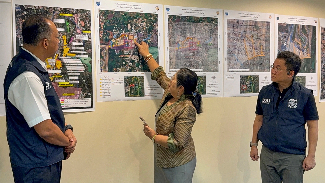 รฟท.พบ ดีเอสไอ หอบหลักฐานเอาผิด กลุ่มบุกรุกเขากระโดง ยืนยันกรรมสิทธิ์ที่ดิน