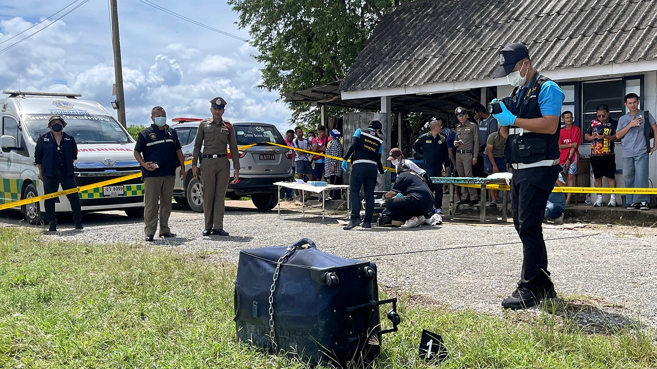 ฆ่ายัดกระเป๋า ศพสาวเปลือยอก แผ่นเหล็กถ่วงทิ้งอ่างเก็บนํ้า คล้าย จ.ระยอง เร่งล่าฆาตกร