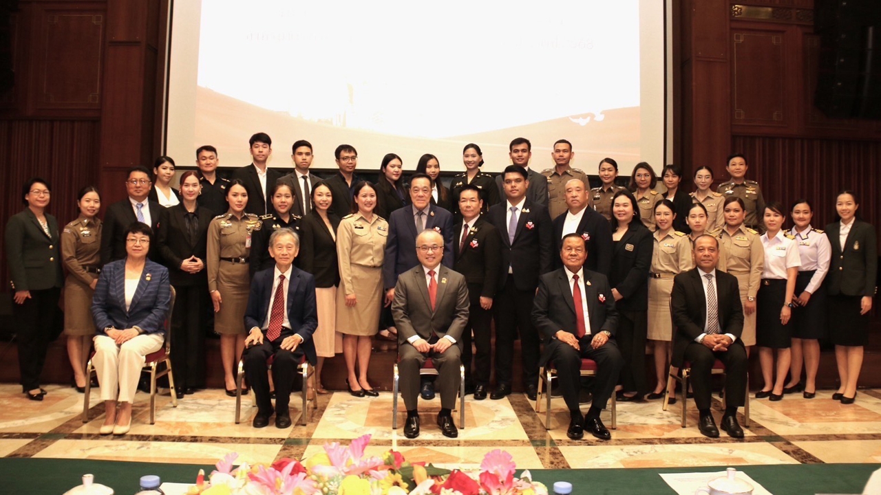 สถานเอกอัครราชทูตจีน ประจำประเทศไทย ต้อนรับผู้บริหารสภาวัฒนธรรมไทย-จีน