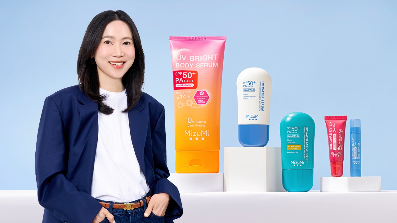 "วริษฐา สืบพันธ์วงษ์" ผู้สร้าง MizuMi สกินแคร์สัญชาติไทย จาก 1 สู่ 2 พันล้าน!