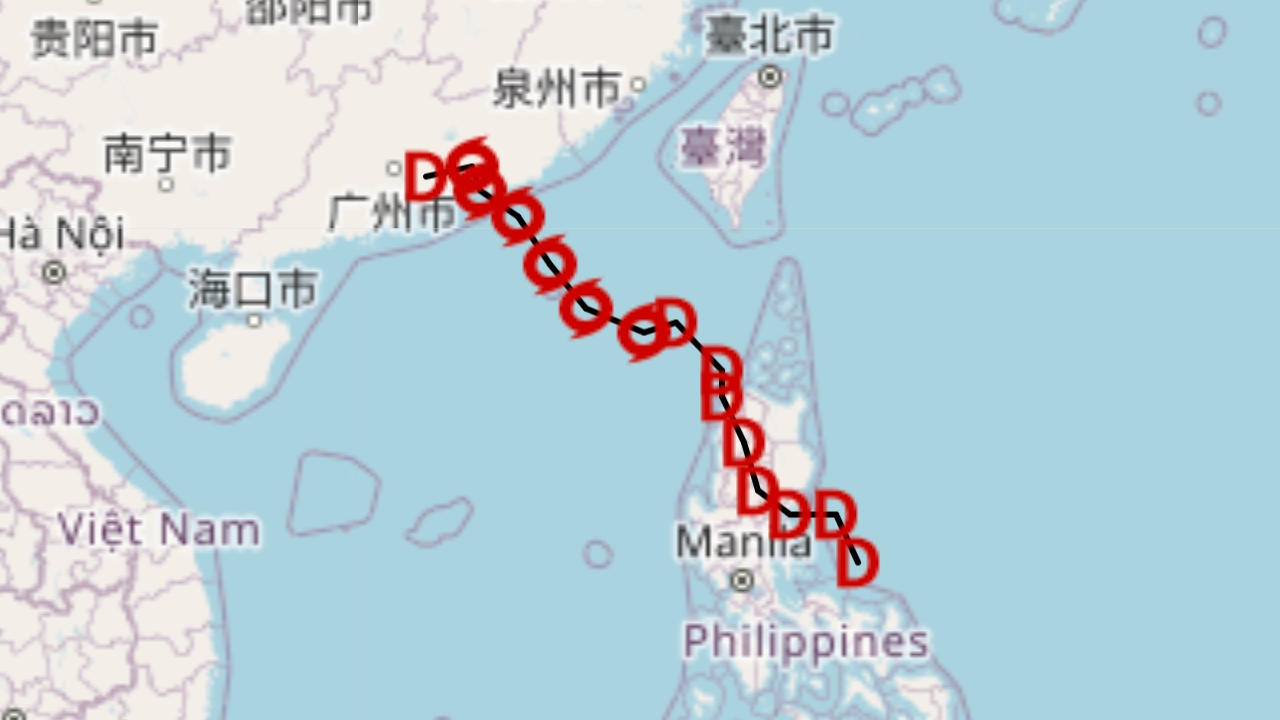 ประกาศฉบับสุดท้าย พายุโซนร้อน "มิแทก" จ่ออ่อนกำลังลง ก่อนสลายตัวอย่างรวดเร็ว