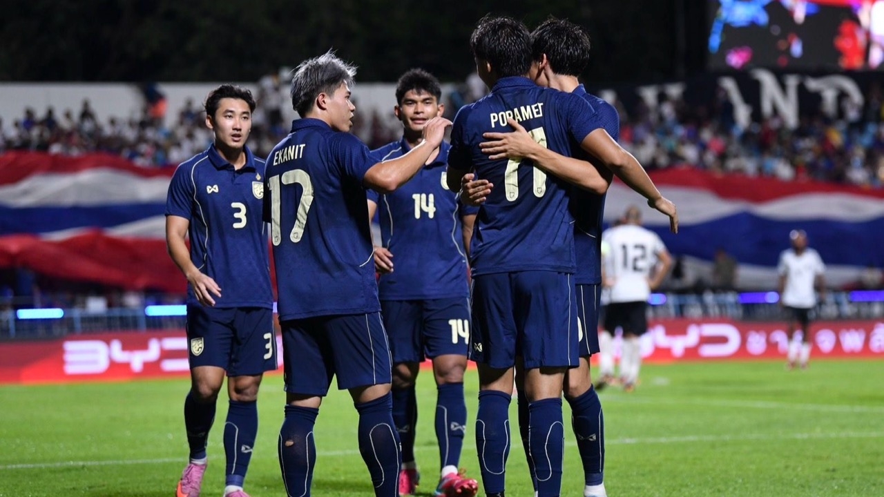 โปรแกรมฟุตบอลคิงส์คัพ 2025 ทีมชาติไทย พบ อิรัก นัดชิงชนะเลิศ วันที่ 7 กันยายน 20:00 น.