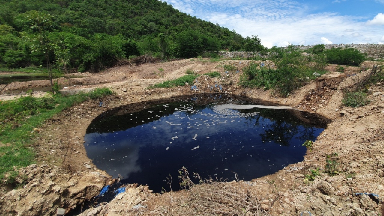 นายก อบต.แก่งเสี้ยน ชี้แจง หลังชาวบ้านแจ้งเอาผิด ม.157 ปมน้ำเสียจากบ่อขยะ