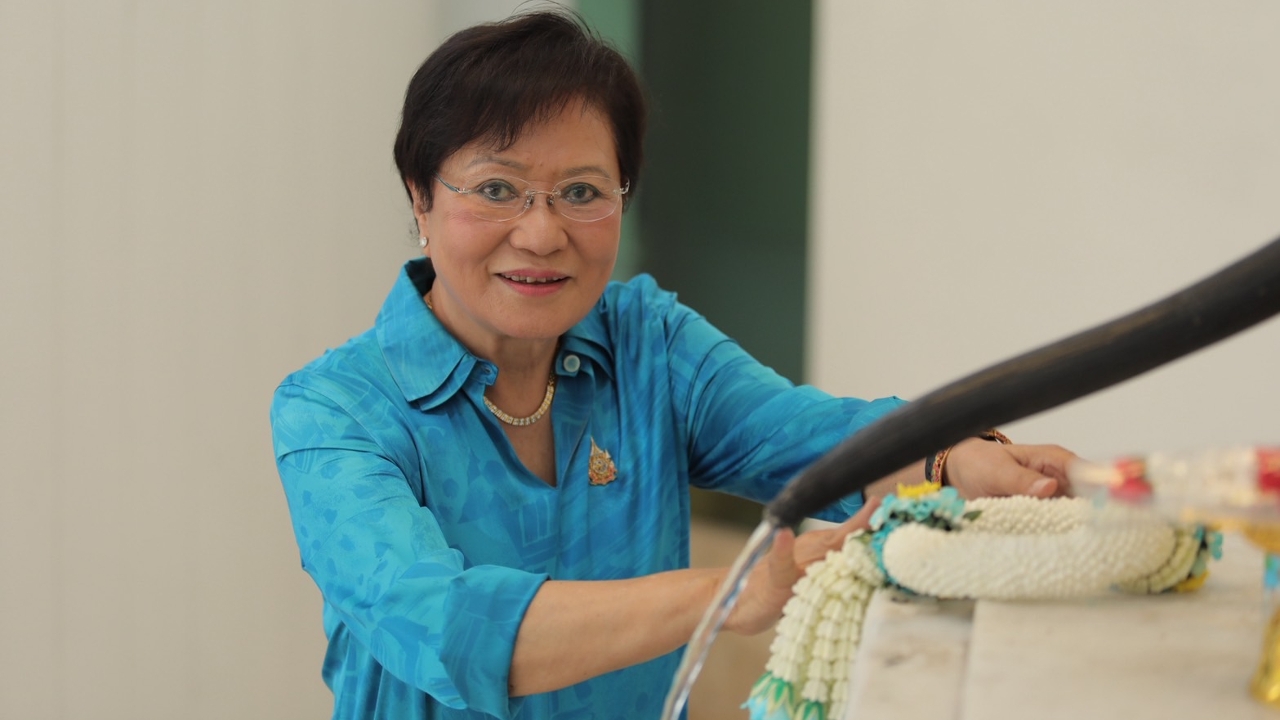 “คุณหญิงกัลยา” ลาพระแม่ธรณีบีบมวยผม จับมือ “ดร.เอ้” ทำ “พรรคไทยก้าวใหม่” ชูการศึกษาสร้างชาติ