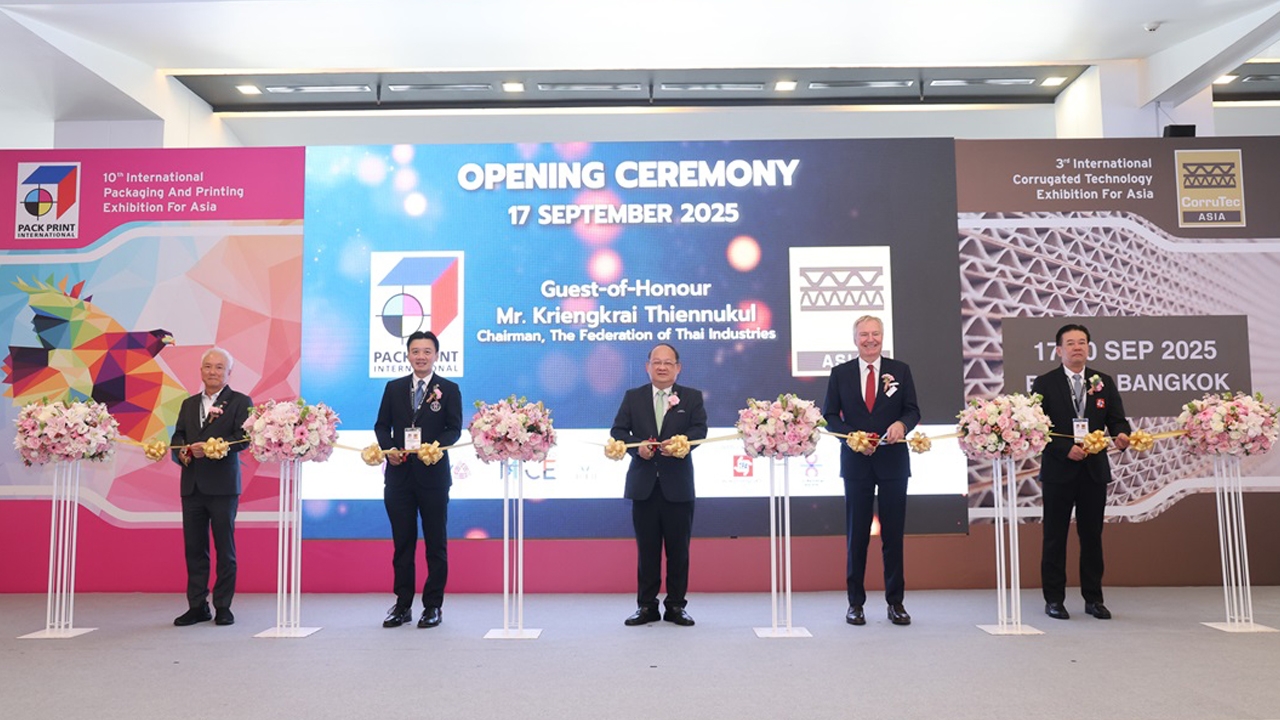 เมสเซ่ ดุสเซลดอร์ฟ เอเชีย เปิดฉากมหกรรม “PACK PRINT INTERNATIONAL 2025 และ CorruTec ASIA 2025”