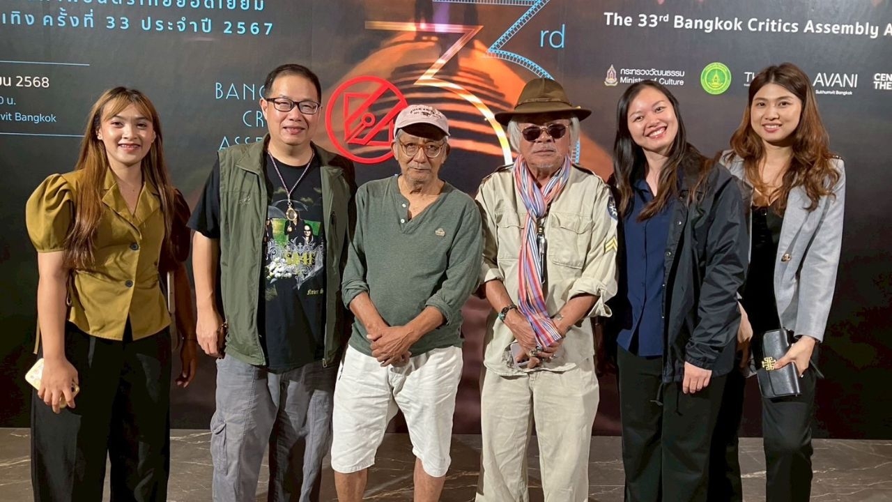 ทวินเฟลม ค่ายหนังรายใหม่ ร่วมงานประกาศรางวัลชมรมวิจารณ์บันเทิง ครั้งที่ 33