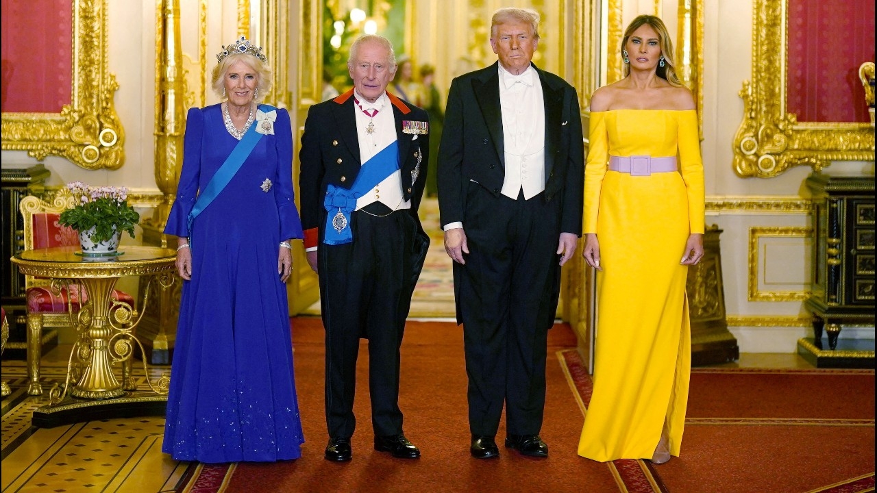 กษัตริย์ชาร์ลส์–ทรัมป์ ยกย่องความสัมพันธ์พิเศษอังกฤษ–สหรัฐฯ ระหว่างงานเลี้ยงรัฐพิธี