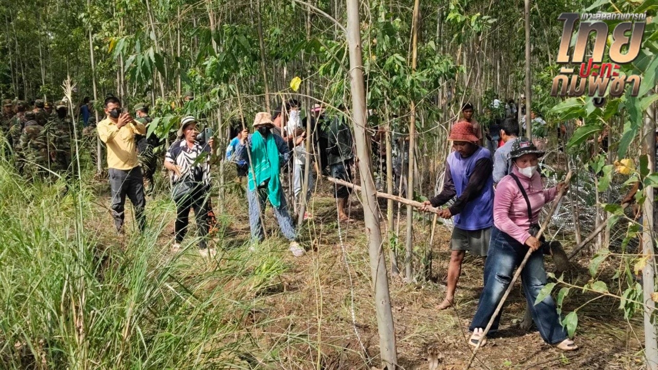 ทบ. ชี้กัมพูชาละเมิดข้อตกลง รื้อลวดหนาม "บ้านหนองหญ้าแก้ว" ยันเป็นพื้นที่เขตไทย