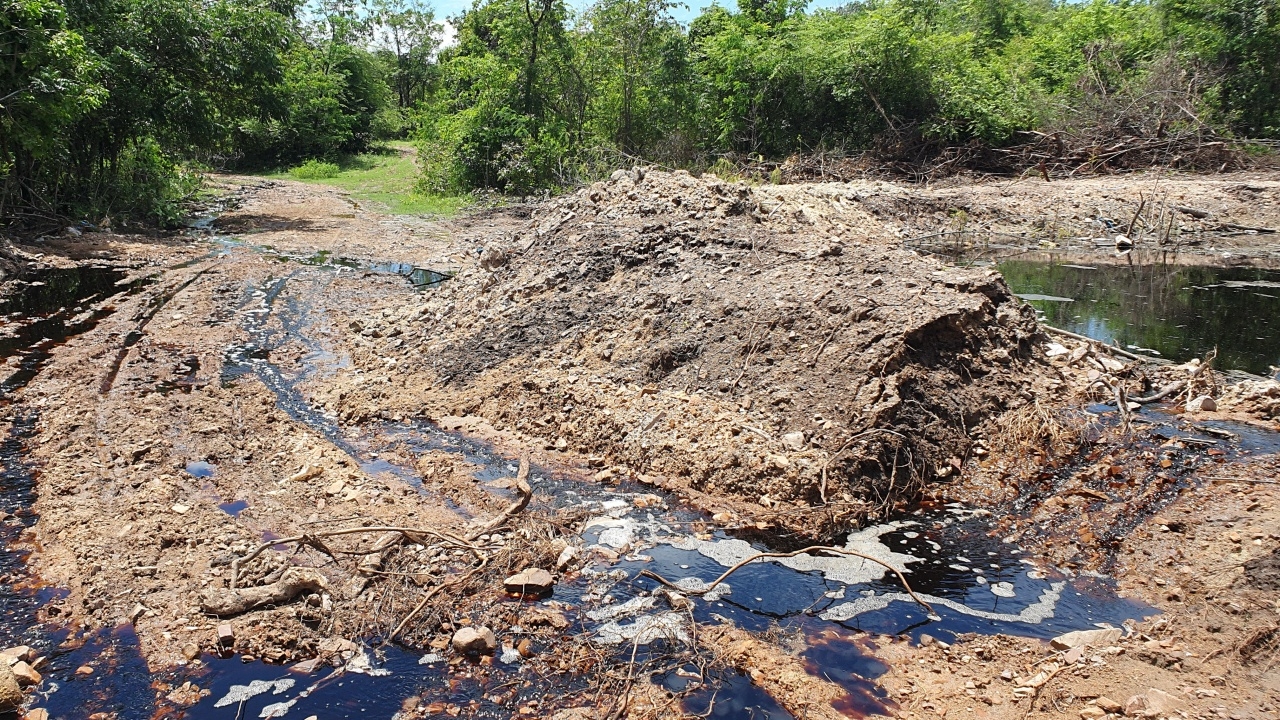 ชาวบ้านร้อง น้ำเสียจากบ่อขยะแก่งเสี้ยน ไหลเข้าพื้นที่ทำกิน แหล่งน้ำสาธารณะ