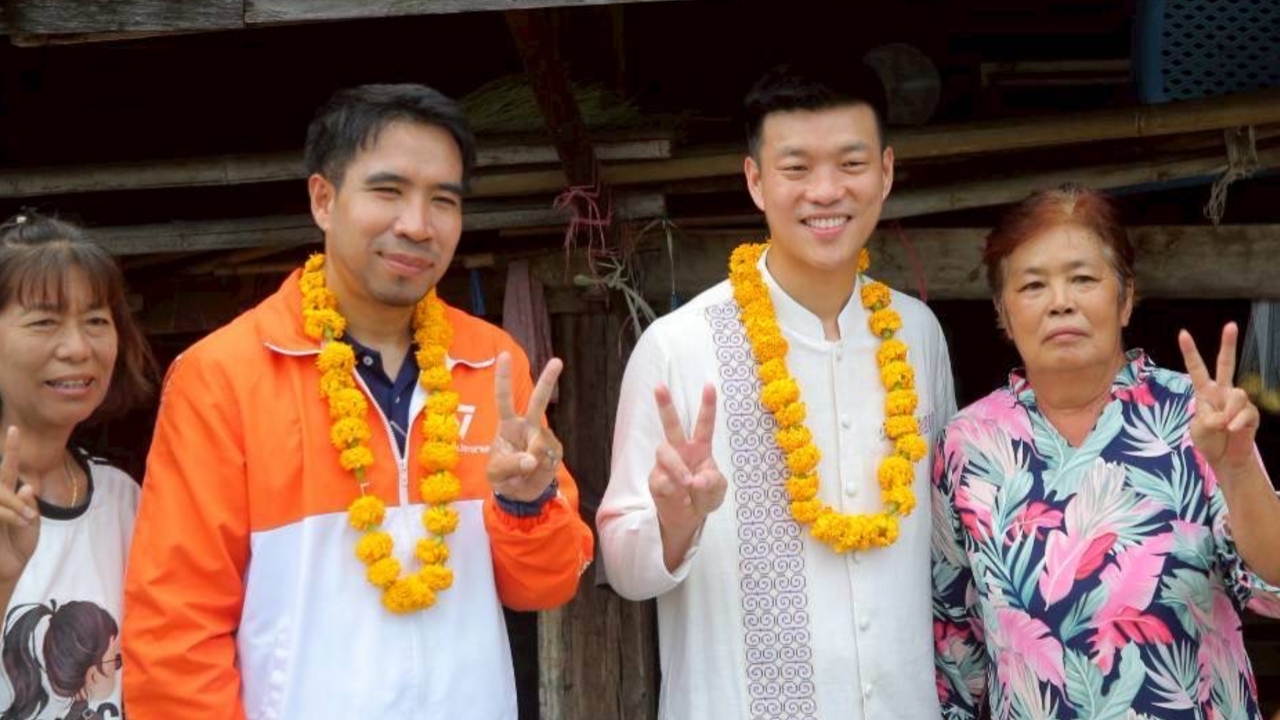 “เท้ง” ช่วยหาเสียงเลือกตั้งซ่อมเชียงรายโค้งสุดท้าย ไม่หวั่นพื้นที่ฐานเสียงอดีตรองปธ.สภาฯ