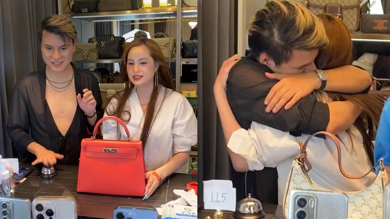 บูม หมูทะ ซึ้งใจ ขวัญ อุษามณี ไลฟ์ช่วยขายของแบรนด์เนมนาน 6 ชม. (คลิป)