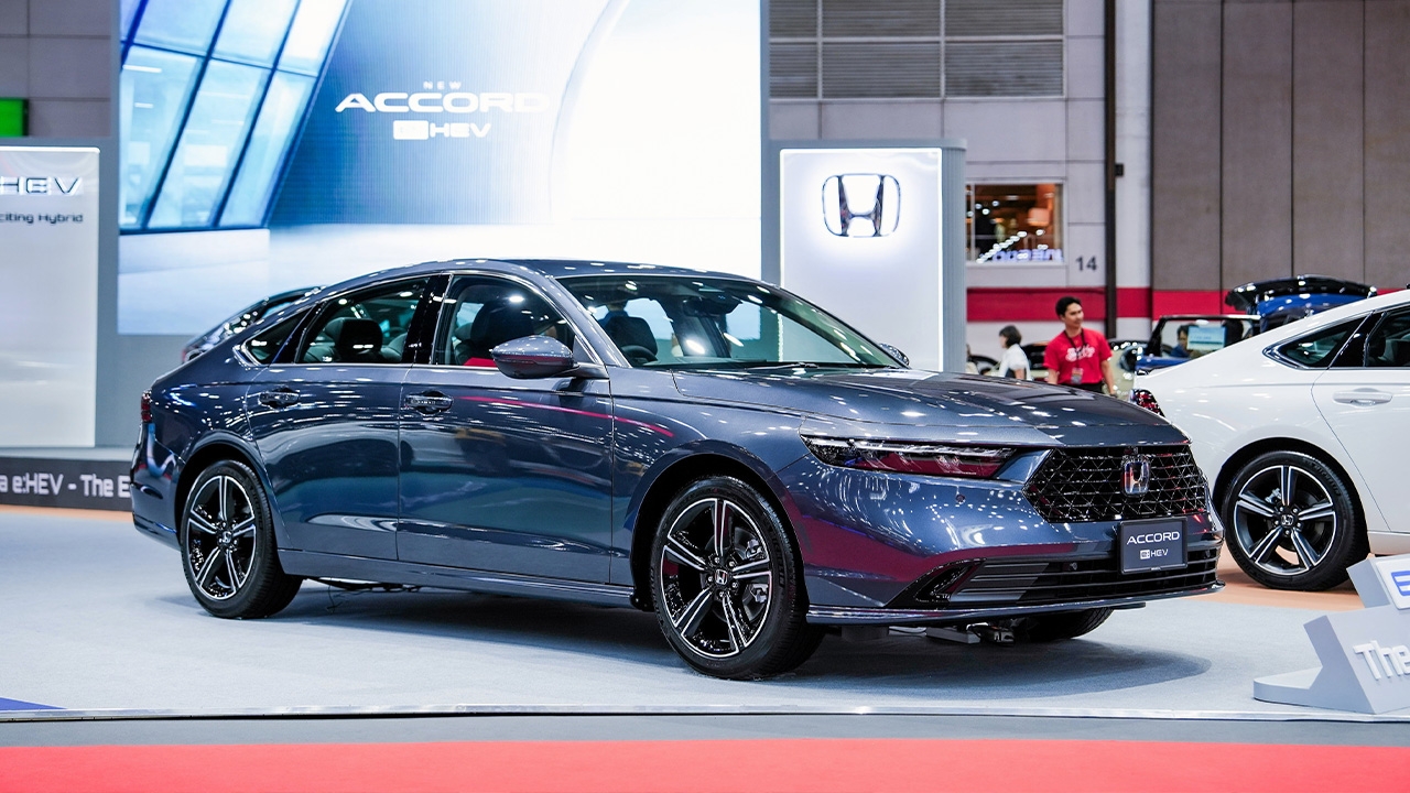 “ฮอนด้า แอคคอร์ด อี:เอชอีวี ใหม่” ดีไซน์เฉียบ โดดเด่นไปอีกขั้น ราคาเริ่มต้น 1,479,000 บาท