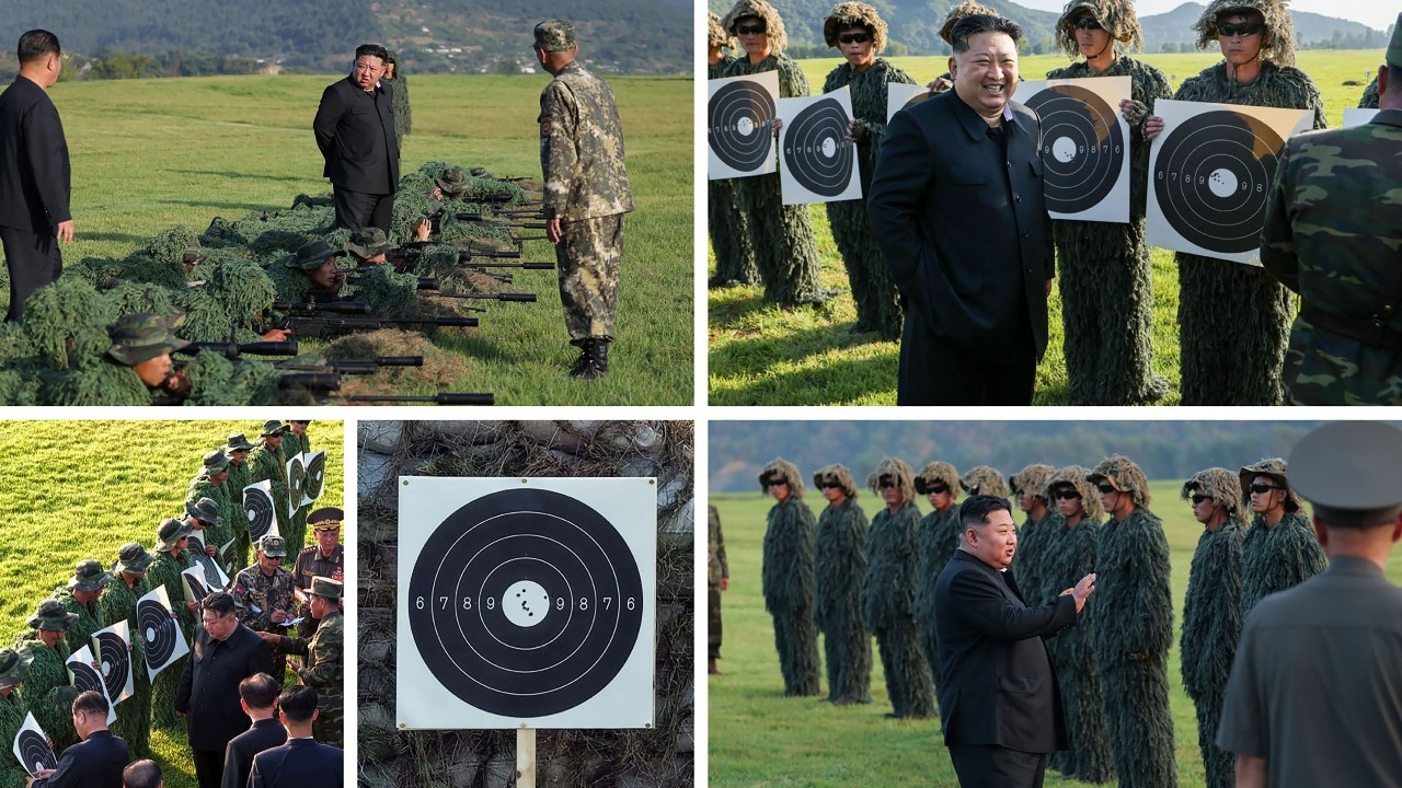 คิม จองอึน เยี่ยมชมการแข่งขันซุ้มยิงของหน่วยสไนเปอร์ เรียกร้องเสริมกำลังกลุ่มพลรบพิเศษ