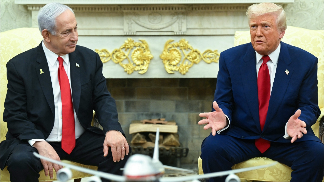 ทรัมป์ประกาศ "จะไม่ยอม" ให้เนทันยาฮูผนวกเขตเวสต์แบงก์