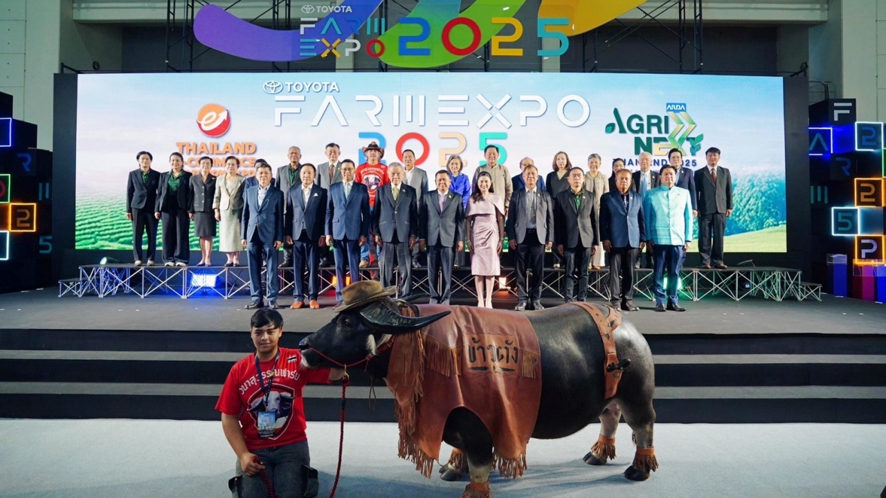 "โตโยต้า ฟาร์มเอ็กซ์โป" คนล้นหลาม แห่ชมมหกรรมเกษตรแห่งอนาคตที่ใหญ่ที่สุดในไทย