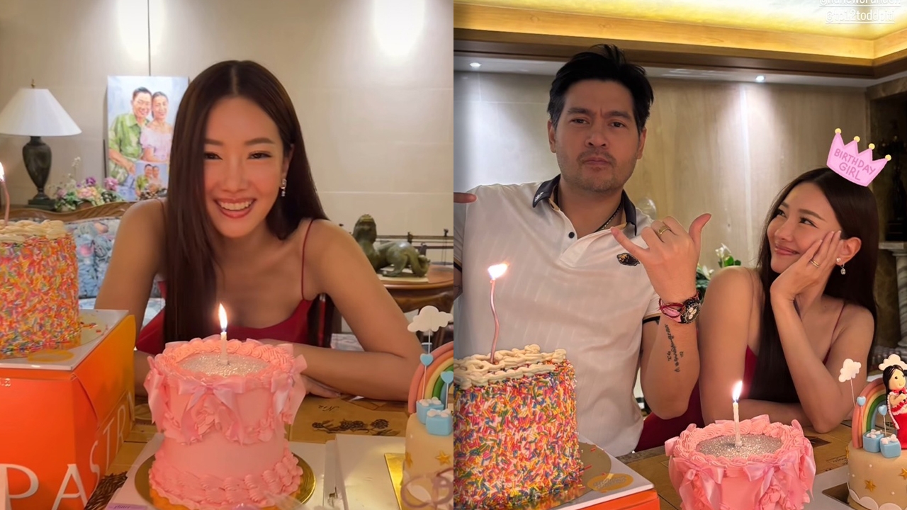 นุ่น วรนุช ฉลองวันเกิดกับ ต๊อด ปิติ และครอบครัว บรรยากาศสุดอบอุ่น
