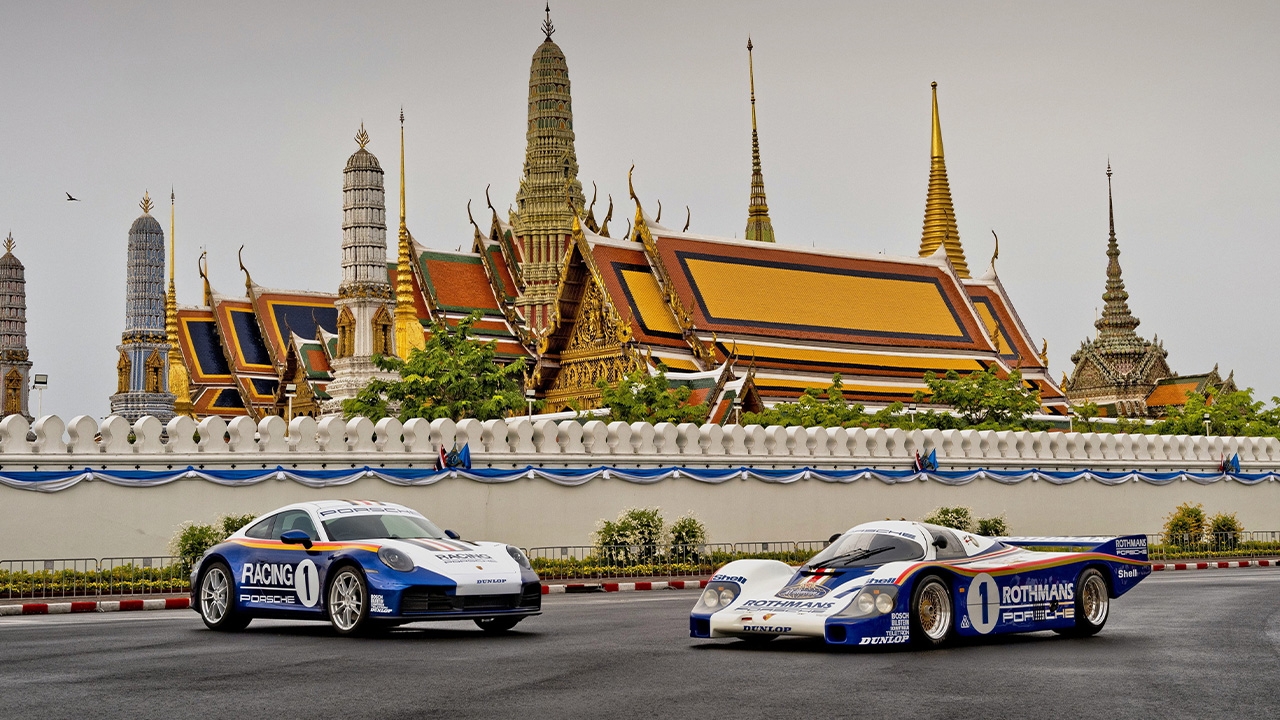 รถในตำนาน Porsche 956 LH มาไทย พร้อมถ่ายทอดจิตวิญญาณมอเตอร์สปอร์ต