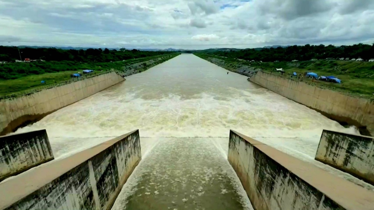 สทนช. ปรับแผนระบายน้ำเขื่อนใหญ่ รับมือพายุ “บัวลอย” ฝนถล่มช่วงปลายเดือนนี้