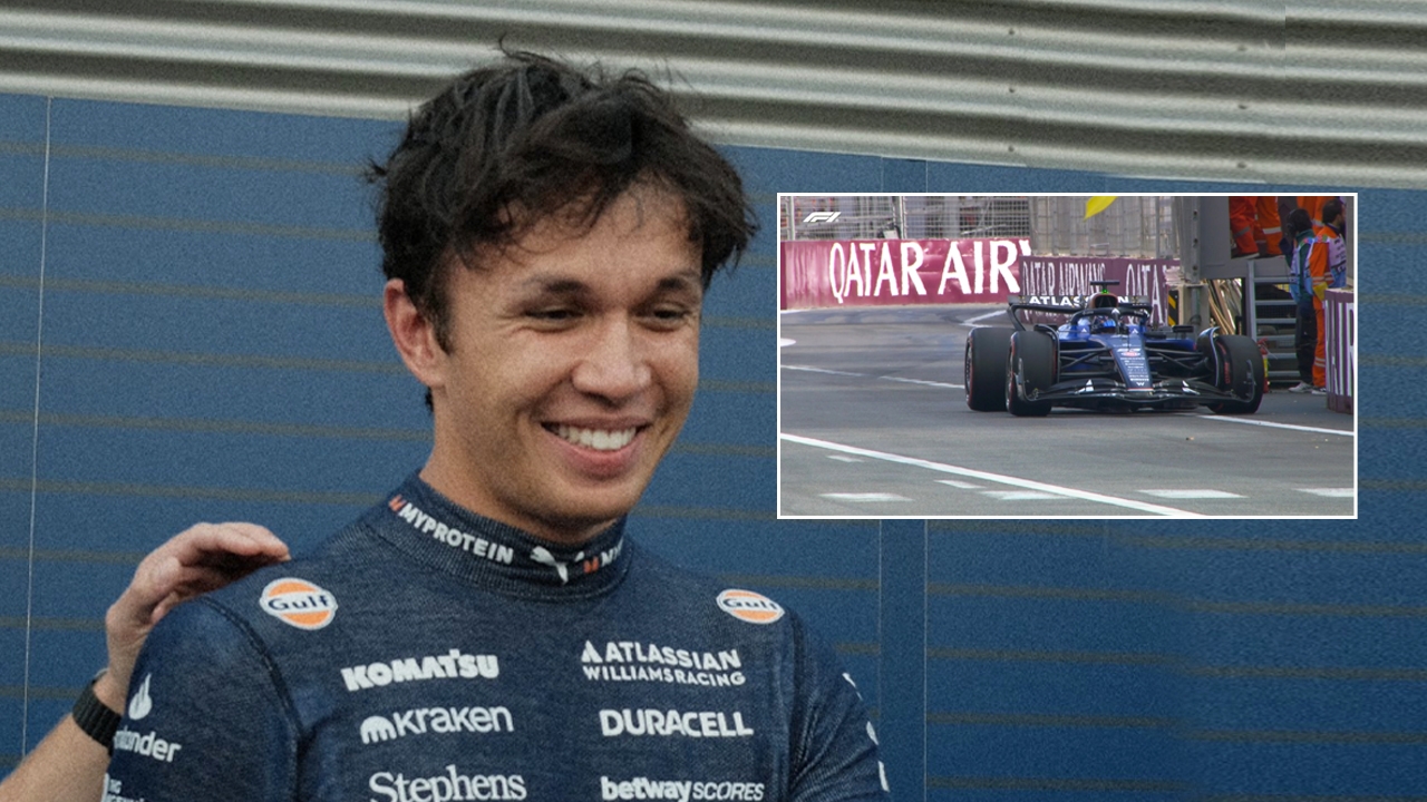 ไม่เชื่อก็ต้องเชื่อ! “อเล็กซ์ อัลบอน” เล่าเรื่องสายสิญจน์นำโชค ถอดปุ๊บ เรซแรกรถพัง (คลิป)