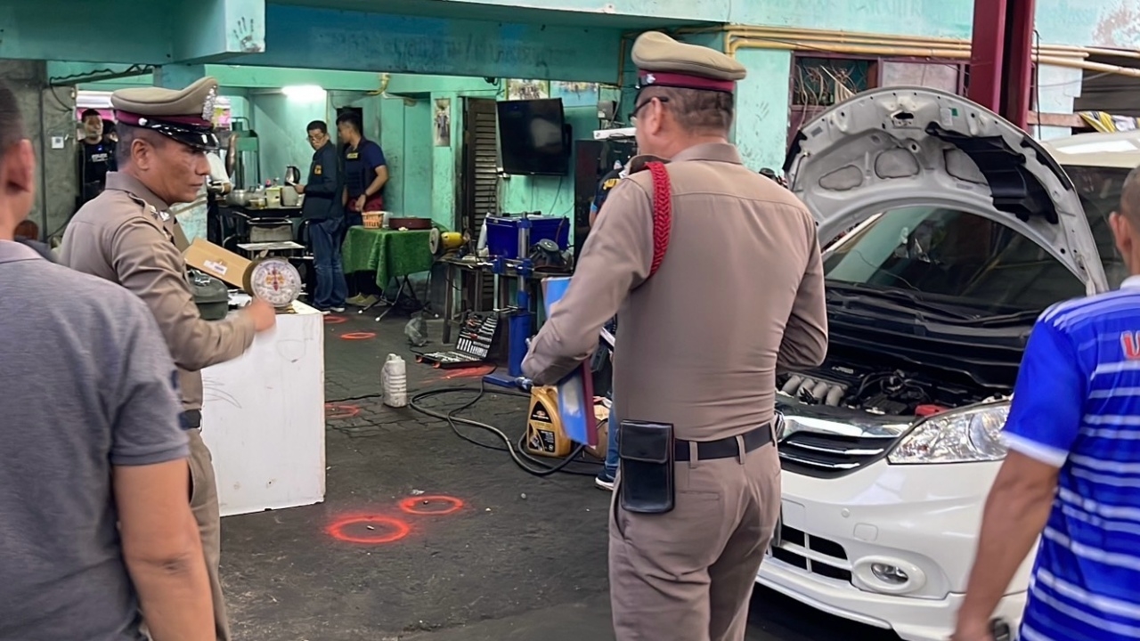 เปิดศึกดวลปืนกลางอู่ซ่อมรถ ดับ 1 เจ็บ 2 พบเคยมีคดีฟ้องร้องกันมาก่อน
