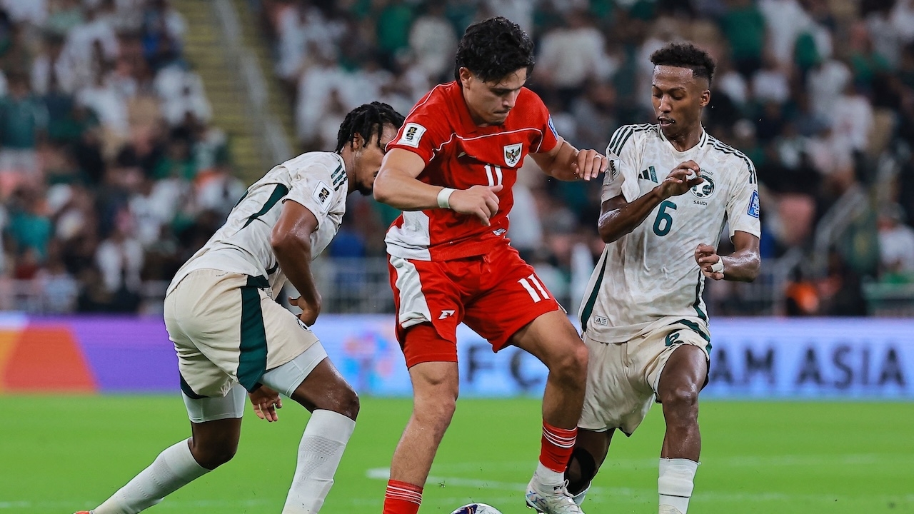 ผลบอลสด อินโดนีเซีย พลาดท่าแพ้ ซาอุดีอาระเบีย เปิดหัวคัดบอลโลก 2026 รอบ 4