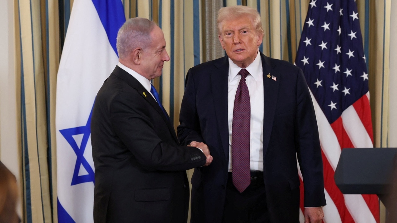 ทรัมป์เฮ อิสราเอล-ฮามาส ลงนามข้อตกลงสันติภาพระยะแรกแล้ว