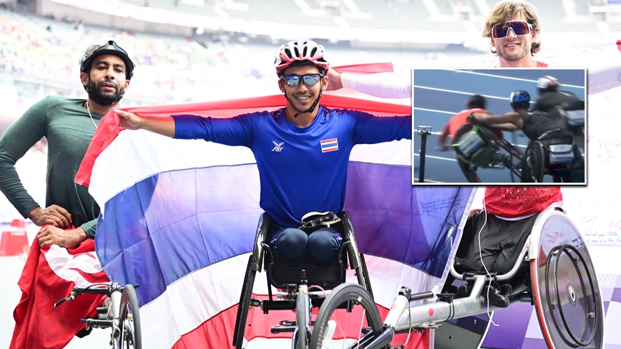 วีลแชร์เรซซิ่งไทย ได้รับความเป็นธรรม! คนผลัก “ชัยวัฒน์” จนรถวีลแชร์เรซซิ่งคว่ำ ถูกลงโทษ (คลิป)