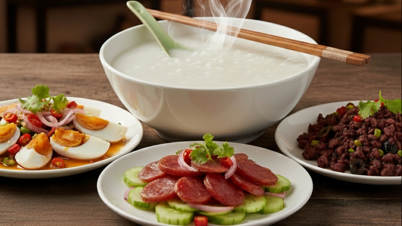 อุ่นกายสบายท้อง แจกสูตรข้าวต้มกุ๊ยและเมนูเครื่องเคียง อร่อยเหมือนกินที่ร้าน แต่ราคาสบายกระเป๋า