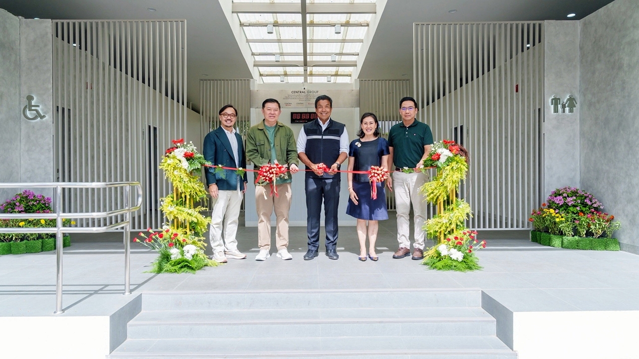 “กลุ่มเซ็นทรัล” สานพันธกิจพัฒนาเมืองน่าอยู่ จัดสร้างห้องน้ำสาธารณะยกระดับสวนลุมพินี