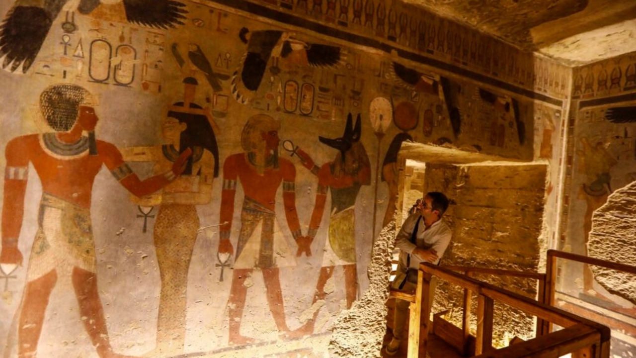 อียิปต์เปิดให้เข้าชม สุสาน "ฟาโรห์อเมนโฮเทปที่ 3" เก่าแก่กว่า 3 พันปี เป็นครั้งแรกในรอบ 2 ทศวรรษ