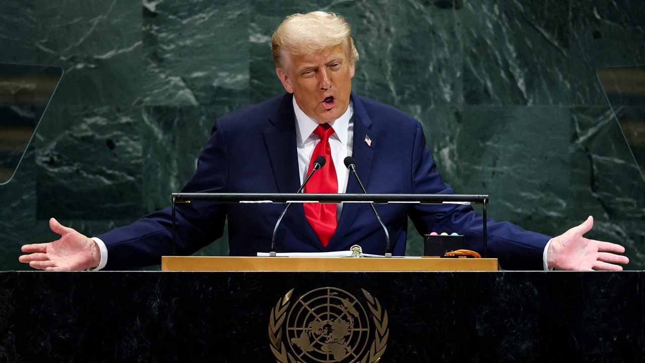 ทรัมป์แถลงบนเวที UN ครั้งแรกในรอบ 5 ปี จวกนโยบายผู้อพยพ-โลกร้อน