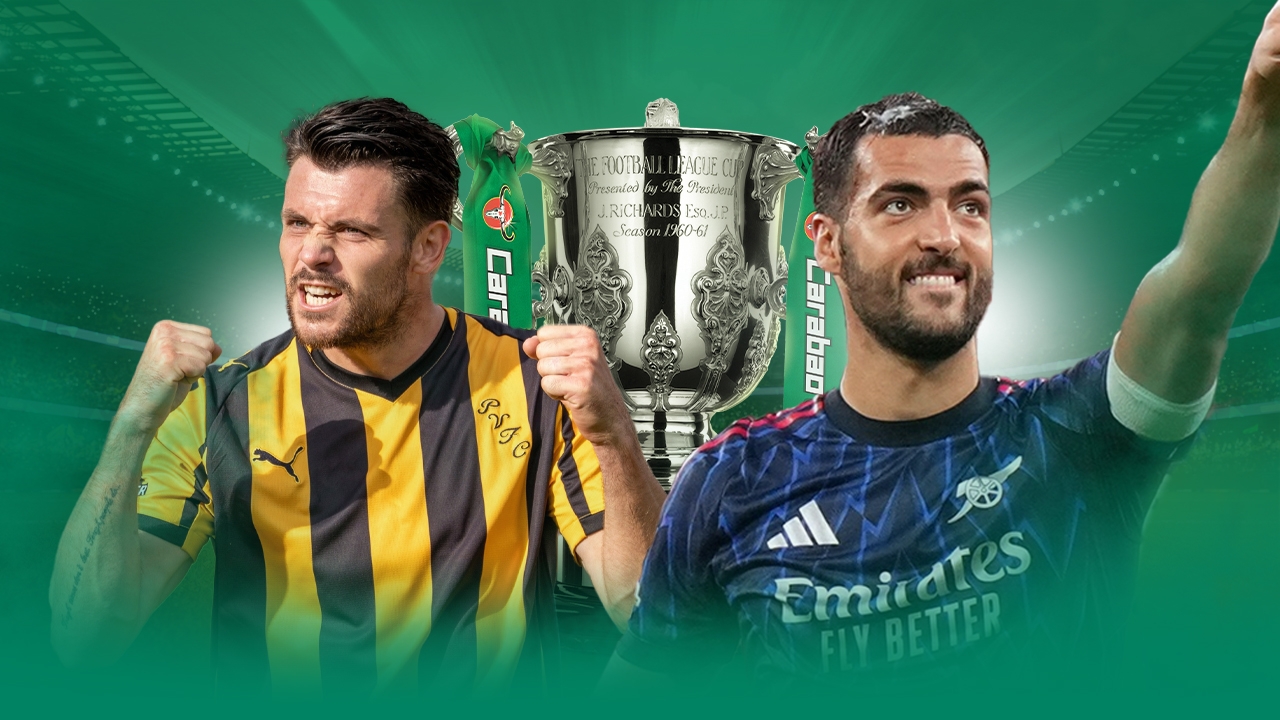 LIVE ถ่ายทอดสด พอร์ทเวล พบ อาร์เซนอล วันนี้ 24 ก.ย.68 ดูบอลสด 02.00 น. คาราบาวคัพ 2025-26