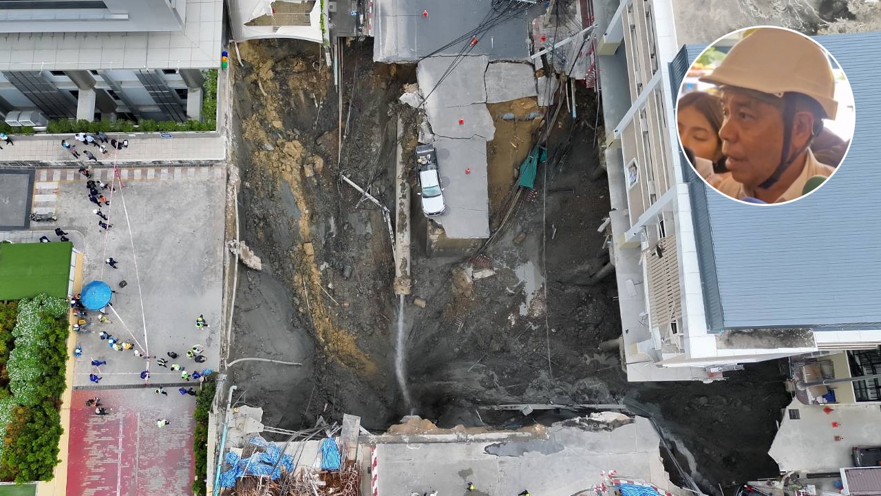 วสท.ชี้สาเหตุหลัก ถนนทรุดตัวหน้าวชิรพยาบาล ตัวการทำให้ดินเคลื่อนตัวไม่หยุด