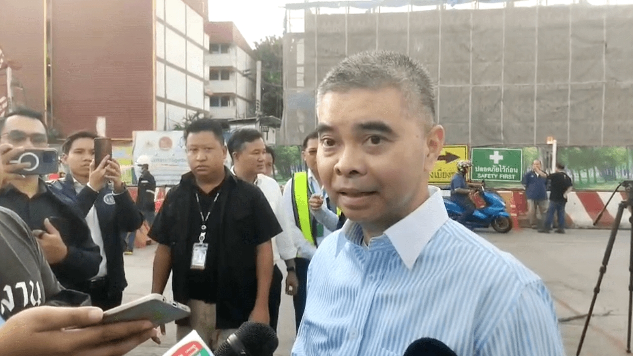 เลขาธิการ ป.ป.ท. ลงพื้นที่เหตุ "ถนนทรุด" ย้ำให้รอผลตรวจสอบข้อเท็จจริงก่อน