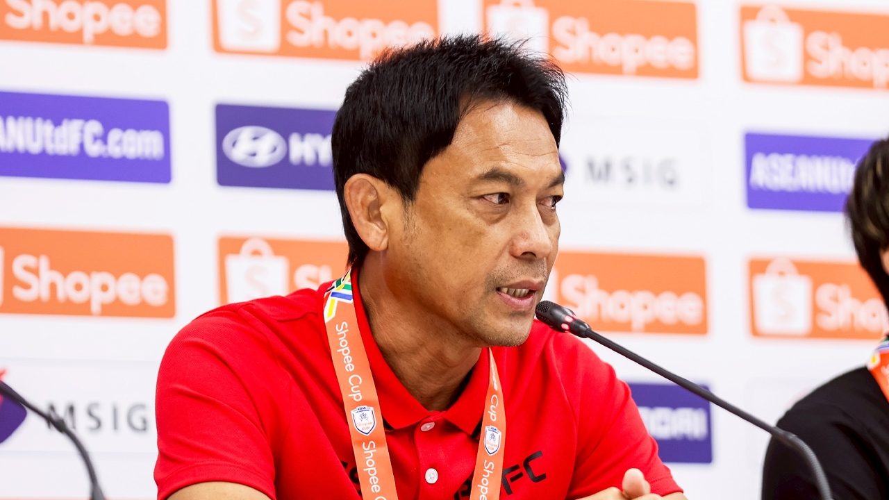 เน้นทุกถ้วย "โค้ชแบน" ลั่น "แบงค็อก" ลุ้นแชมป์ Shopee Cup ไม่เสียขวัญก่อนเจอ "ยะโฮร์"