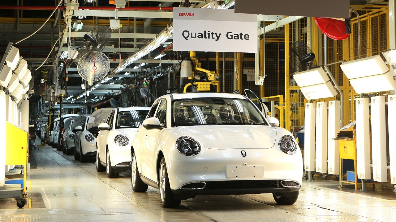 GWM ปลื้มยอดส่งออก ORA Good Cat และ TANK ที่ผลิตในประเทศไทยเติบโต