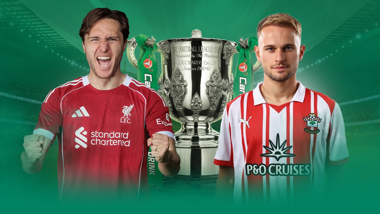 LIVE ถ่ายทอดสด ลิเวอร์พูล พบ เซาแธมป์ตัน วันนี้ 23 ก.ย.68 ดูบอลสด 02.00 น. คาราบาว คัพ 2025-26