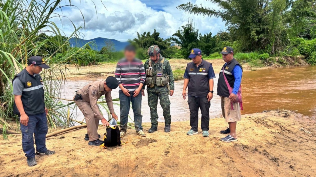 จับชายจีนหนีตายเข้าไทย หลังถูกหลอกส่งไปพื้นที่สแกมเมอร์ ในเมียนมา