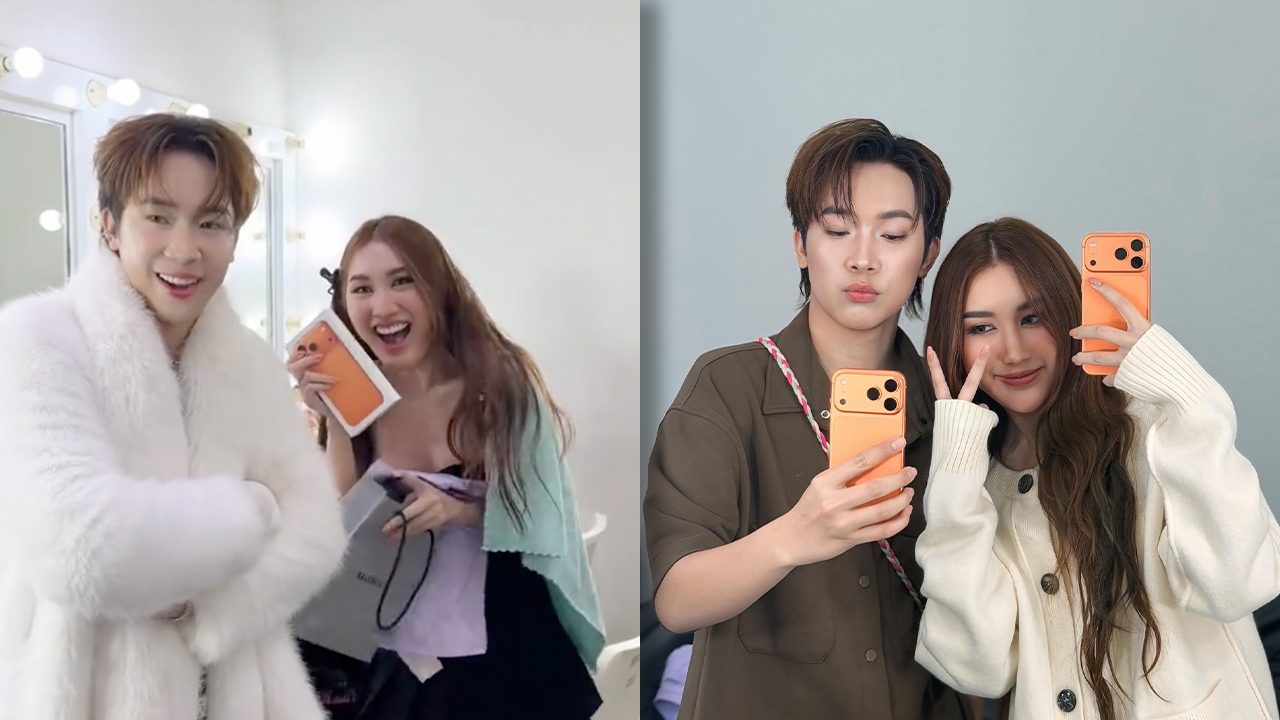 เบสท์ คำสิงห์ ดีใจสุดๆ บิ๊ก ผู้ใหญ่บ้านฟินแลนด์ ทำเซอร์ไพรส์ซื้อไอโฟน 17 ให้