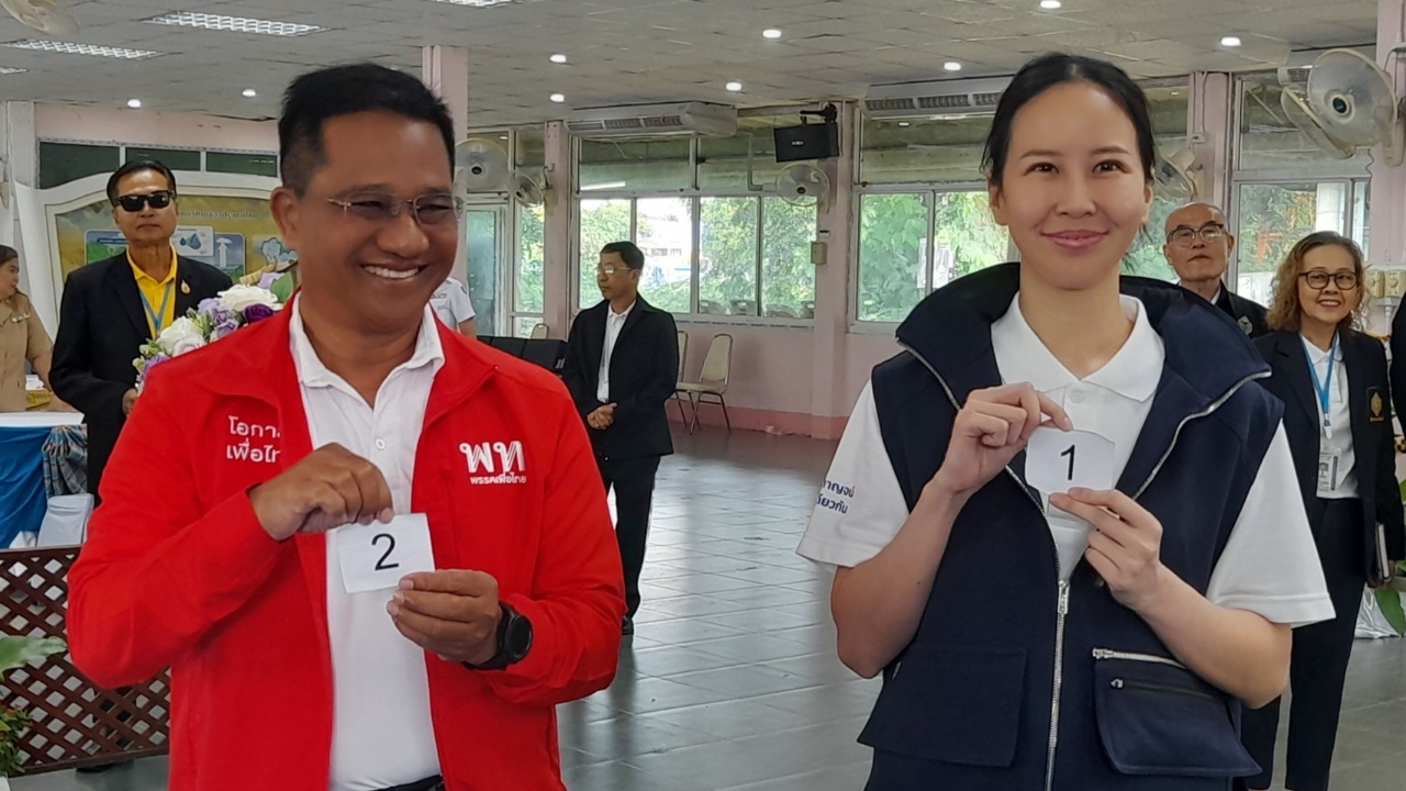 สมัครเลือกตั้งซ่อมกาญจนบุรี เขต 4 วันแรก “วิสุดา” ได้เบอร์ 1 “บิ๊กเลน” เบอร์ 2