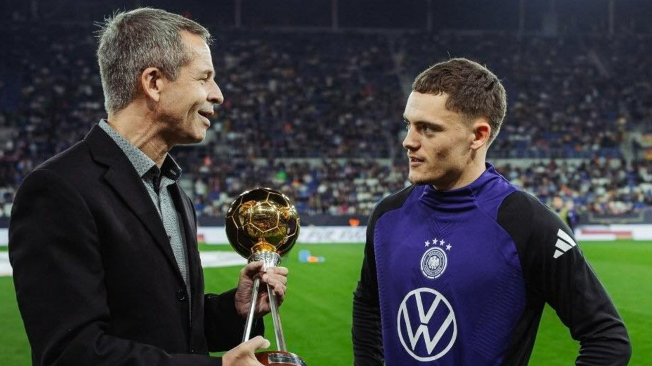 ฟลอเรียน เวียตซ์ รับรางวัลนักเตะเยอรมันแห่งปี 2025 ก่อนช่วย “อินทรีเหล็ก” ถล่มลักเซมเบิร์ก